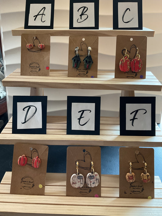 Pumpkin/Halloween Earrings