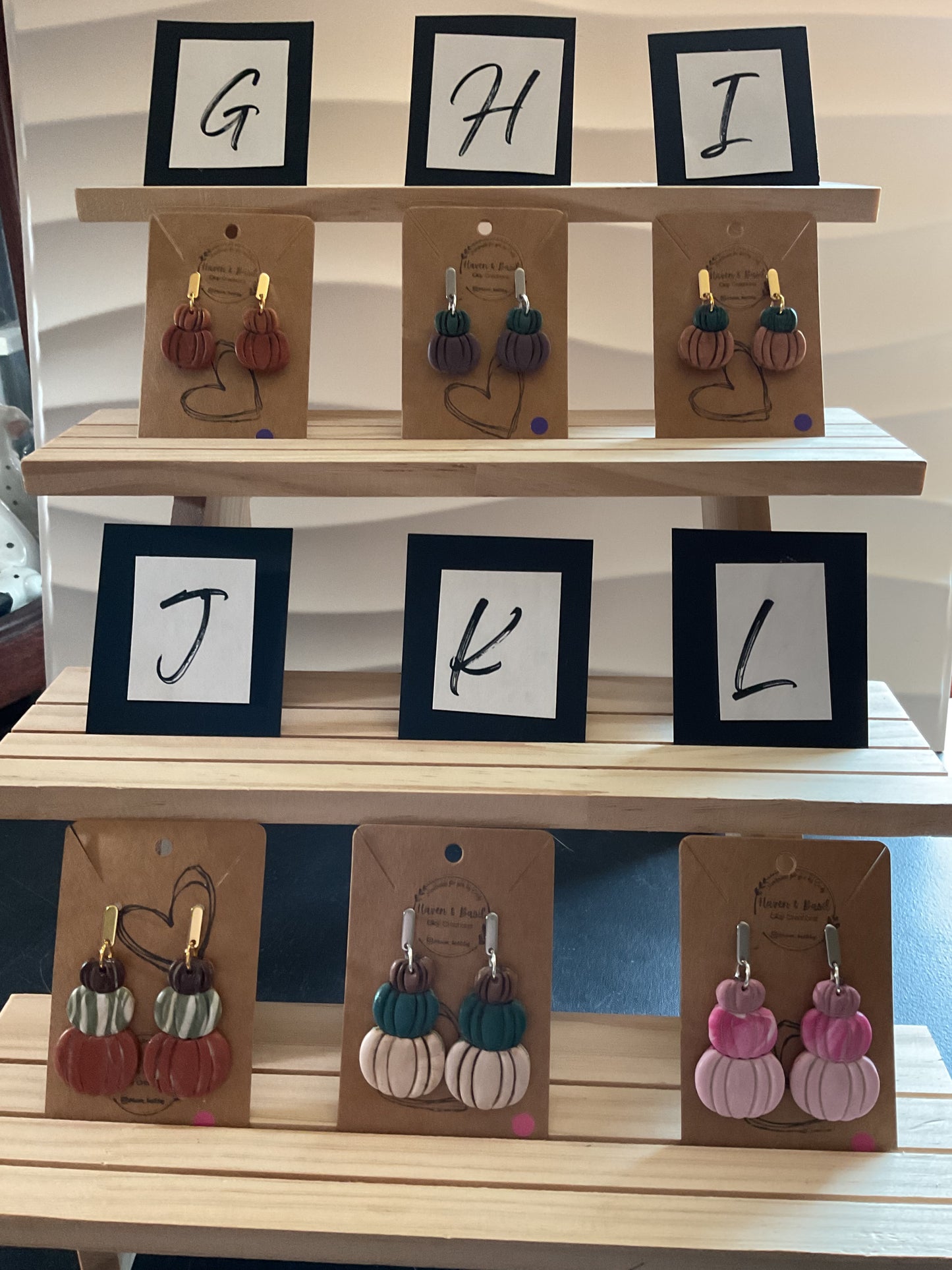 Pumpkin/Halloween Earrings